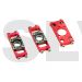 B130X26-RC Xtreme Spare Bearing Blocks  Motor Mount B130X (Red)  